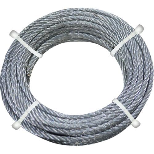 Cuerda metálica trenzada para persianas de acero galvanizado – disponible en diferentes grosores y longitudes (1,8 mm – longitud 6 m)