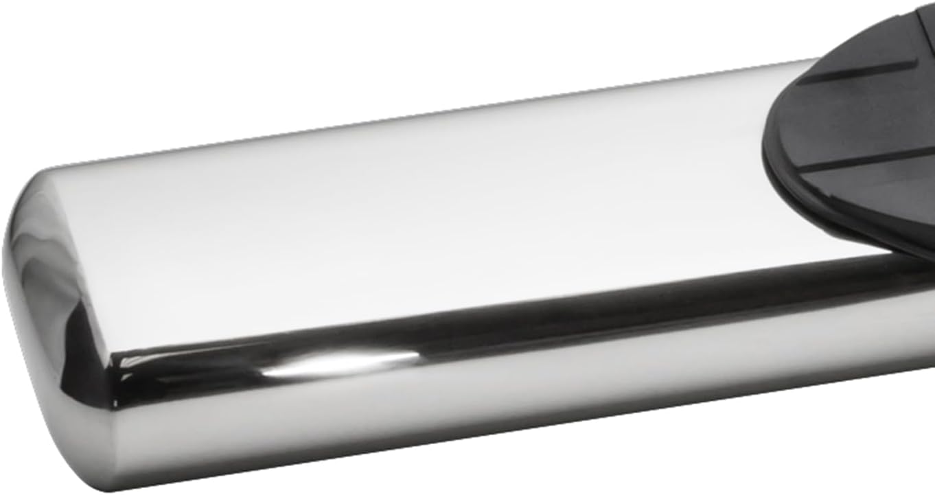 Westin 21-63560 Pro Traxx 6 Oval Nerf Step Bars fits 2009-2018 Ram 1500 2019-2024 1500 Classic 2010-2025 Ram 2500 3500 Crew Cab Polished Pair