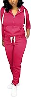 Vista 2 de Nimsruc Womens 2 Piece Outfits Casual tracksuits
