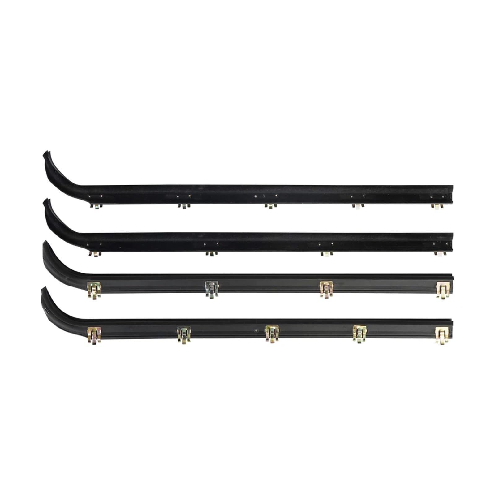 Lot de 4 protections de bord de portière de voiture F2TZ1521457A E7TZ1521453A - Pour intérieur et extérieur - Pour F150 F250 F350 F350