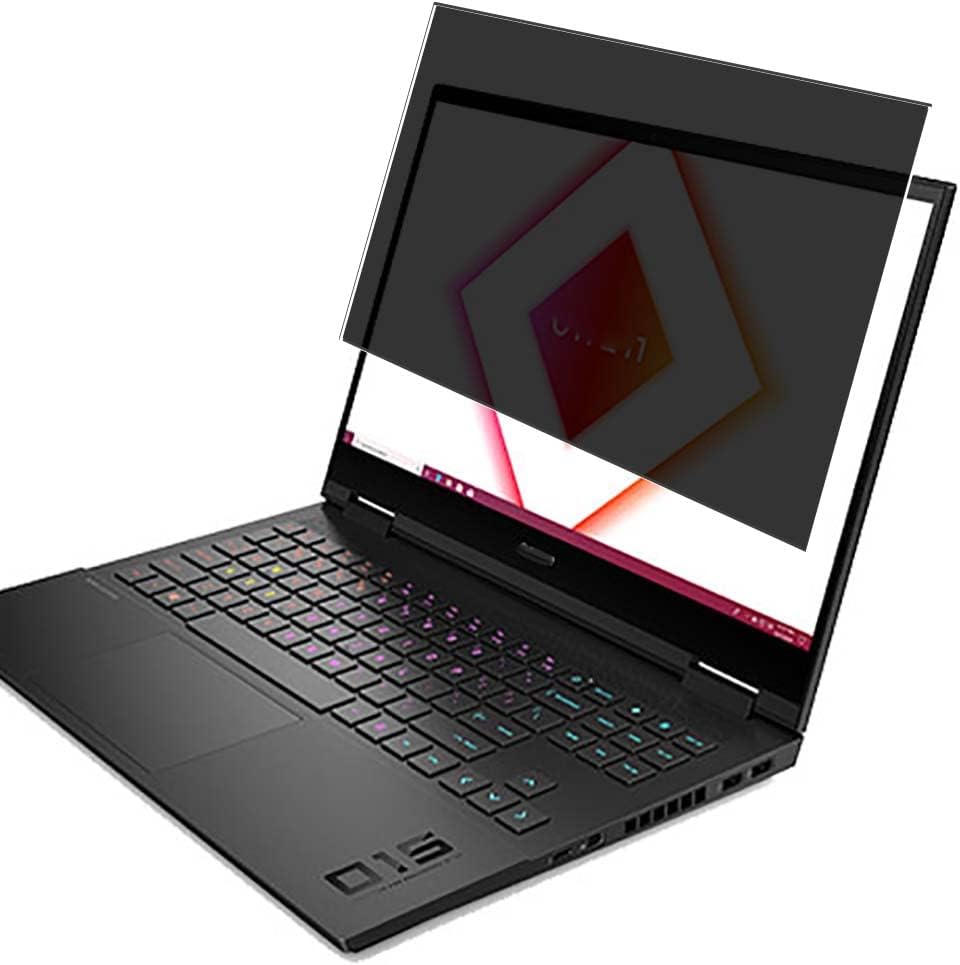 Privacy Screen Protector Film, Compatible with OMEN by HP 15-ek0000 15-ek0503TX 15-ek 15.6" Laptop Anti Spy TPU Guard （ Not Tempered Glass Protectors ）