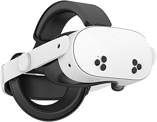 LVYXON Correa para la cabeza VR para Quest 3S, diseño elástico y retráctil, comodidad mejorada, ajuste y estabilidad mejorados, tamaño ajustable 215 x 200 x 130 mm, color blanco
