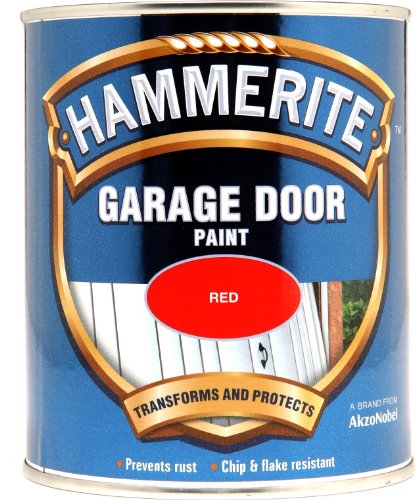 Hammerite 5092852 750ml Garage Door Paint - Smooth Red