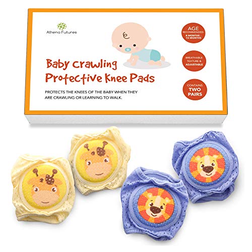 Baby Knee Pads for Crawling – Cute Anti Slip Protection for Knees