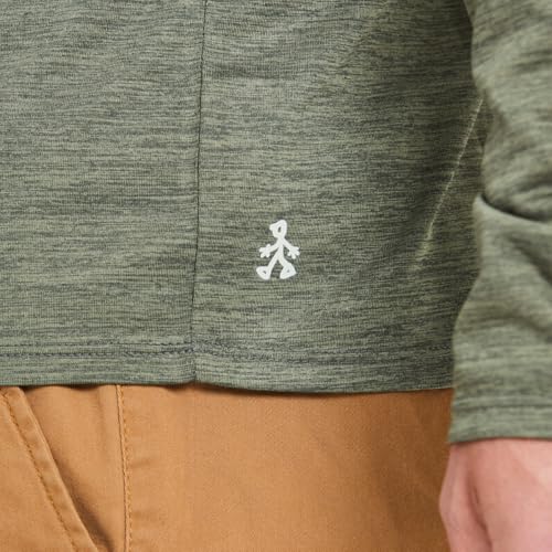 Life is Good Men's ATV Canoe Long Sleeve Sun Crusher Hoodie, Moss Green, Large3