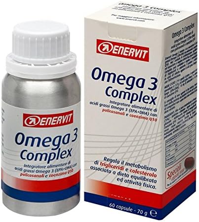 omega 3 complex con coenzia Q10 240 CAPSULE : Amazon.it: Sport e tempo  libero