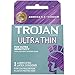 Trojan Ultra Thin Lubricated Condoms - 3 Count, Pack of 6 (Packaging May Vary)