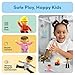 PicassoTiles Profession Character Action Figures Toddler Toy Set Pretend Play Magnet Expansion Pack Add-on STEM Construction Building Block Tile PTA02