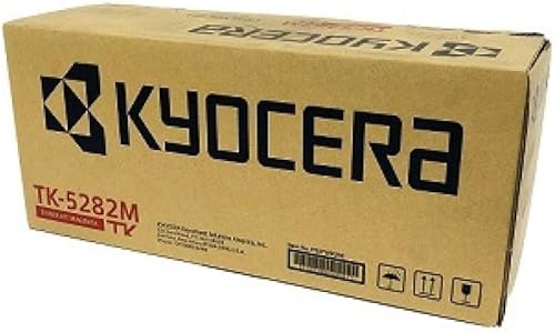 Kyocera Kit de tóner magenta modelo TK-5282M 1T02TWBUS0 para usar con impresoras multifuncionales Kyocera ECOSYS M6235cidn, M6635cidn y P6235cdn A4