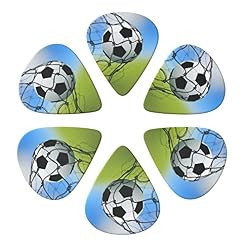 Soccer Network Lot de 6 médiators pour guitare acoustique, guitare électrique, basse, ukulélé – fins, moyens et épais. - Les Beatles, Paul McCartney, John Lennon, RIngo Starr, George Harrison Soccer Network Lot de 6 médiators pour guitare acoustique, guitare électrique, basse, ukulélé – fins, moyens et épais. – Image 4