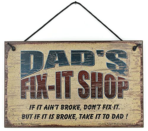 5x8 Vintage Style Sign Saying 