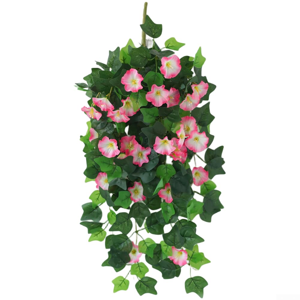Silk Morning Glory, pianta rampicante finta, 63 cm, lunga