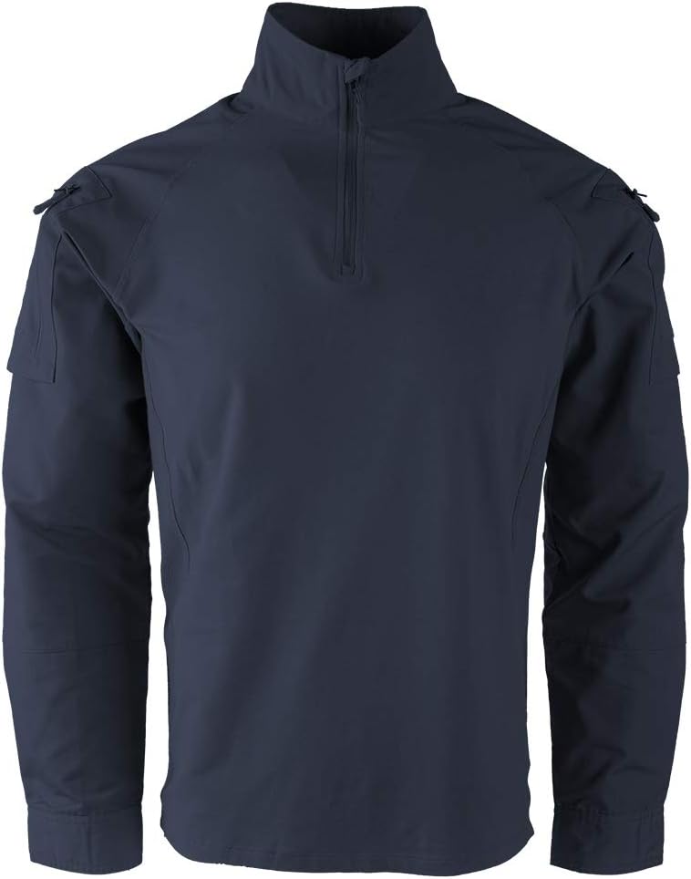 LA Police Gear LAPG Men's Combat Shirt, Long Sleeve Combat Shirt for Men, Comfortable & Lightweight Uniform Shirt