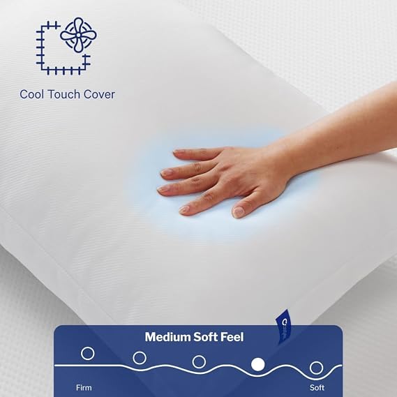 Casper Sleep Essential Cooling Pillow Standard Bed Pillow