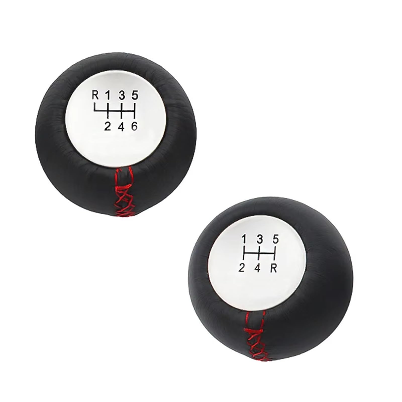 Shift Gear Knob Cover For Toyota For TRD Car 5 6 Speed Manual Auto Leather Steel Gear Stick Shift Knob(R123456)