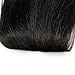 UniWigs human hair silk skin top parting closure hair topper pieces for women thin hair, hair loss natural hairline (Y-1B)