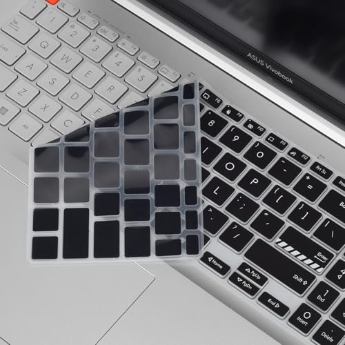 Protector de teclado para laptop ASUS Vivobook 15.6" negro miniatura 5