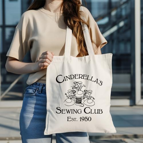 Bolsa Tote de Lona Reutilizable para Mujer miniatura 2