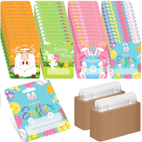 Porte-billets de Pâques lapin pour cacher vos cadeaux en argent dans le jardin en famille
