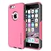 iPhone 6S Case,iPhone 6 Case By eSellerBox® iPhone 6/6S Case Heavy Duty Shock-Absorption&Anti-Scratch Drops and Bumps Protection Durable&Hard Case Cover,Retail Package (Pink&Gray)