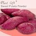 100% Natural Pure Sweet Potato Powder 100g/3.52oz 红薯粉 Süßkartoffelstärke gekocht für Stärke Verdickungsmittel für Saucen, Suppe, & Gravy, frei von Konservierungsmitteln