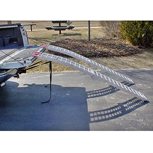 Rage Powersports Black Widow Afl-9012-2 Aluminum 7' 6 Arched Atv Ramp #TOP2