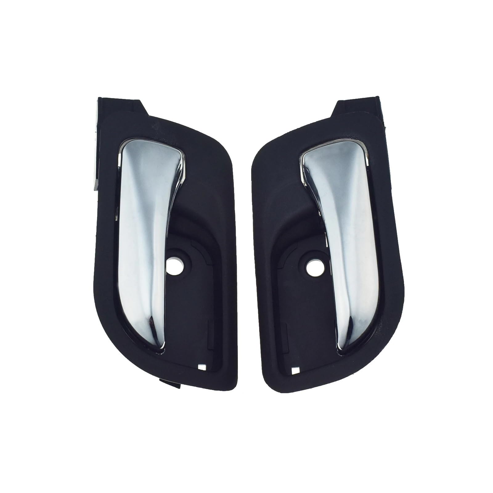 QIUYBGF Interior Door Handle Compatible with for Accord for DX 2003 2004 2005 Chrome Interior Inside Door Handle Front Rear OEM:72160-SDA-A01 72120-SDA-A01
