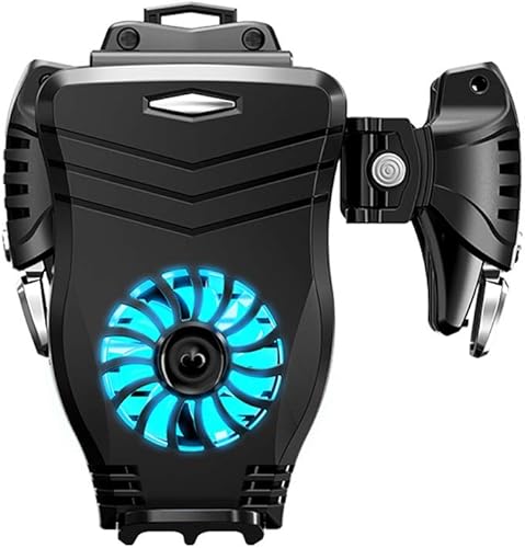 BBSJ Niversal - Sistema enfriador de juegos para teléfono celular, ventilador de refrigeración, soporte de gamepad para radiador, control de juegos,
