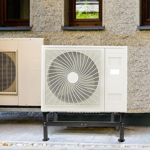 WeCooper Mini Split Ground Stand for 9000-60000BTU, Heavy-Duty Condenser Stand, Mini Split AC Bracket for Ductless Air Conditioners Heat Pump System