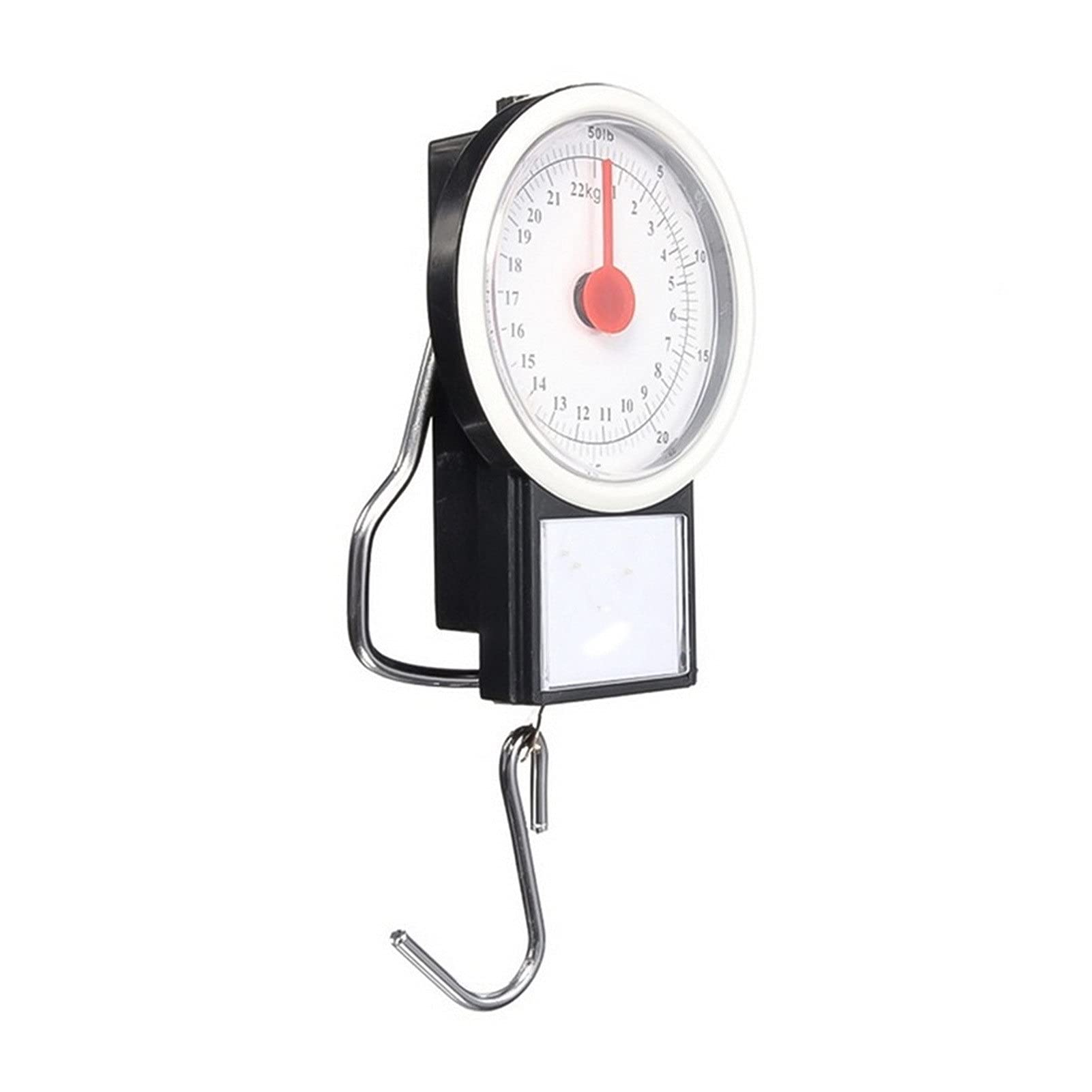 Gewichtswaage, Hakenwaage, digitale Waage, tragbare Zifferblatt, Gepäckwaage, Multifunktions-Hängewaage, Messwaage, Fische, Küche, Hängewaage (22 kg)