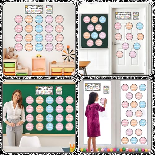 Cartes d'affirmation pour carnet de composition et tableau d'affichage de rentrée - 7