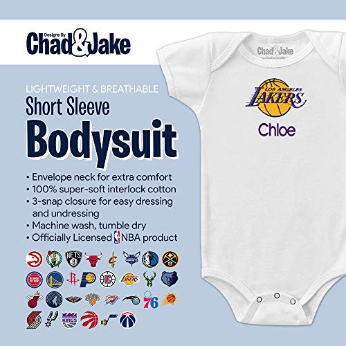 Outerstuff NBA Newborn (0-9M) Raglan Zip Up Coverall, Atlanta Hawks 0-3 Months