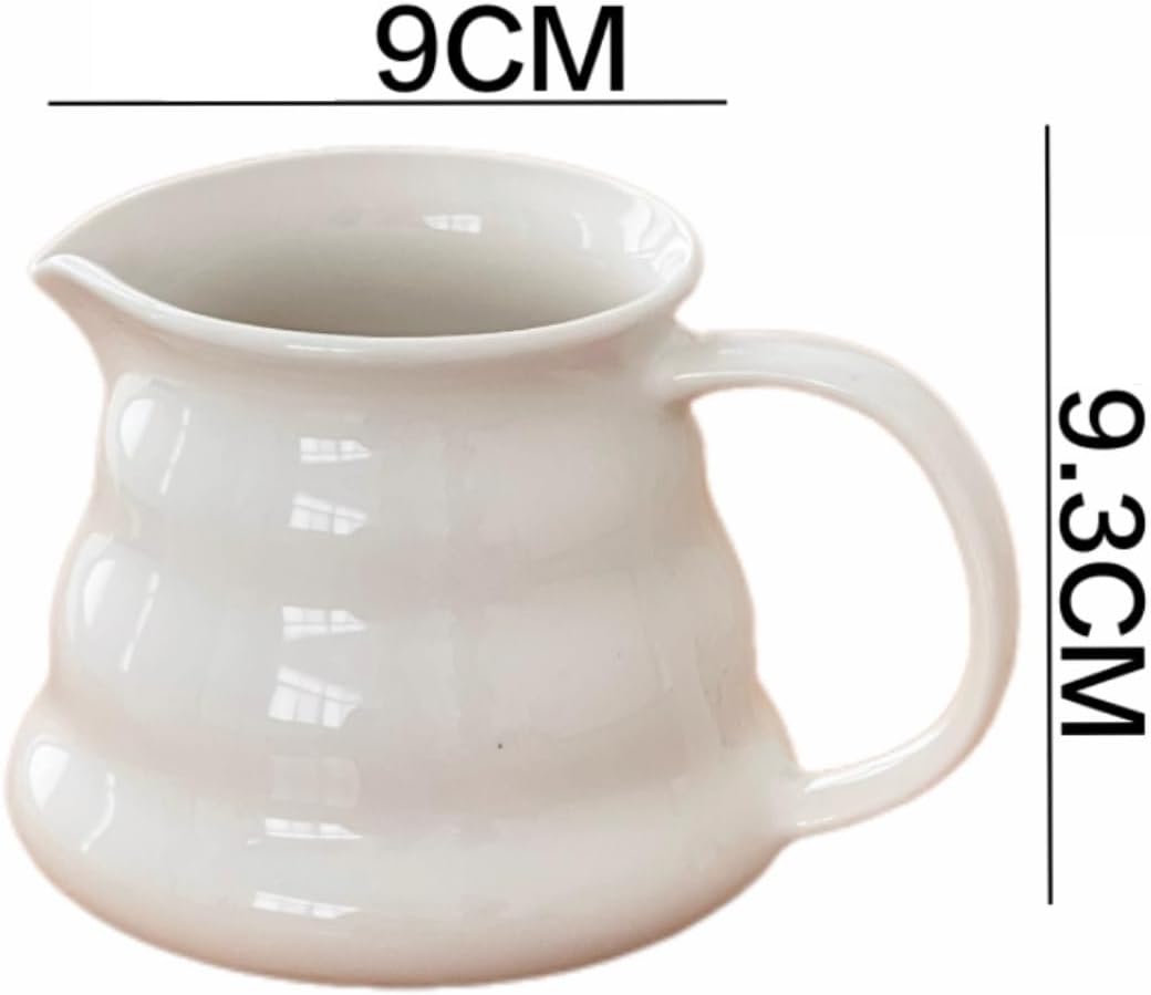 Sauce Boat for Dressing Ceramic Hand Made Coffee Pot Utensils and Utensils for Home Use Juice Gravy Boat Home Cafe Restaurant