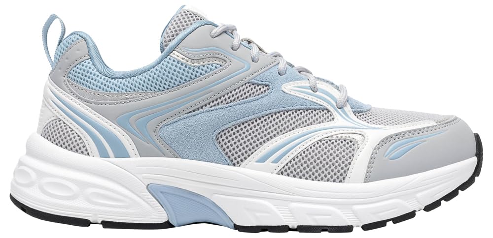 Clarks Axcel Walk Womens Light Blue Combi, 8