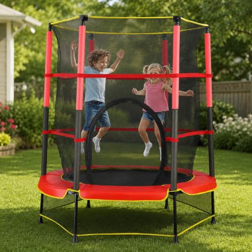 Image of Toy Imagine 4.5FT Kids Trampoline with Safety Net
