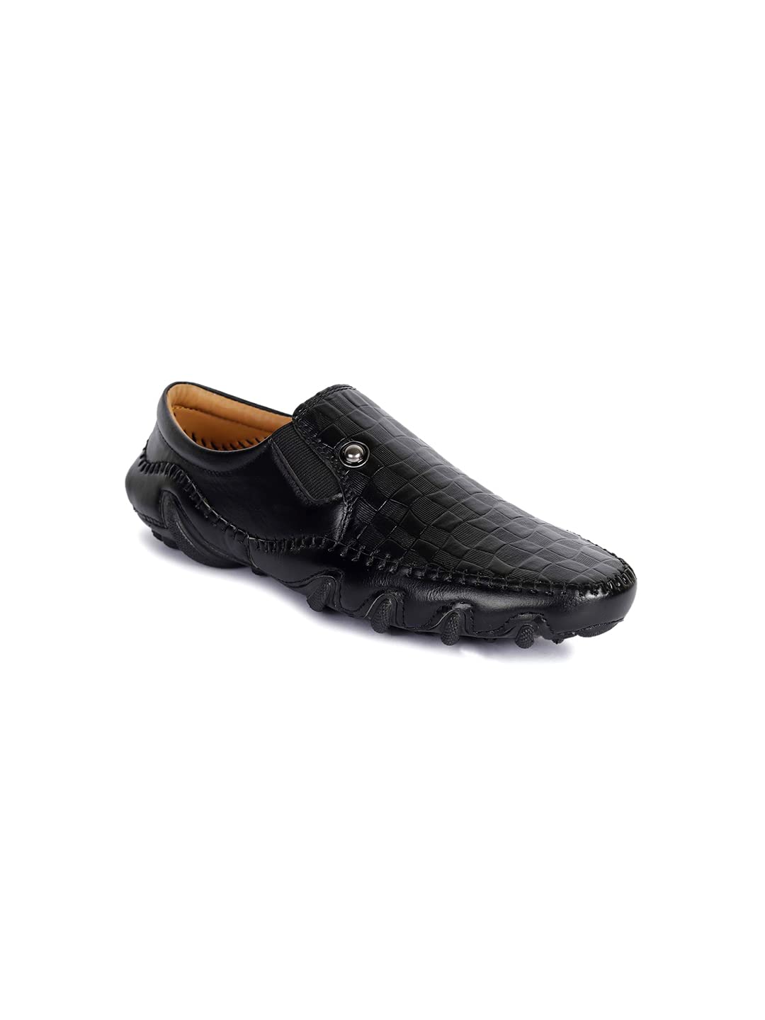 AADIMen's Synthetic Leather Outdoor Casual Loafer Shoes