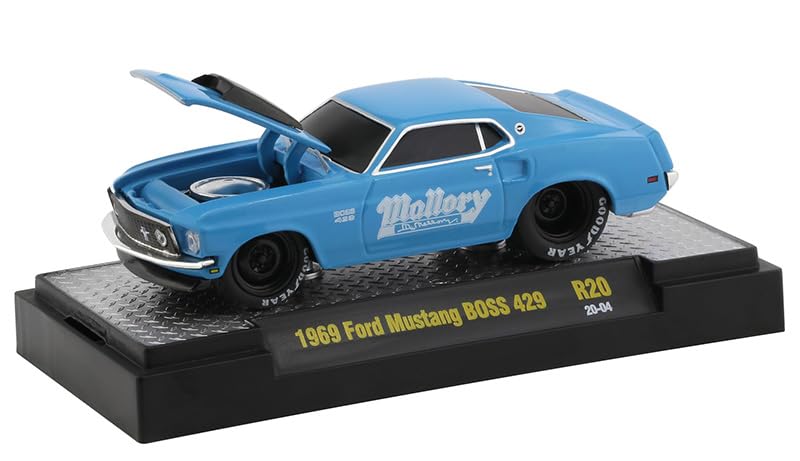 M2 Machines Ground Pounder R20 1969 Car Mustang Boss 429