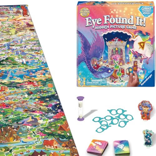 Ravensburger Fantasy Eye Found It! Board Game Hidden Picture Search Adventure Fun Learning Game for Kids & Families Promotes Focus Memory & Teamwork Ages 4+