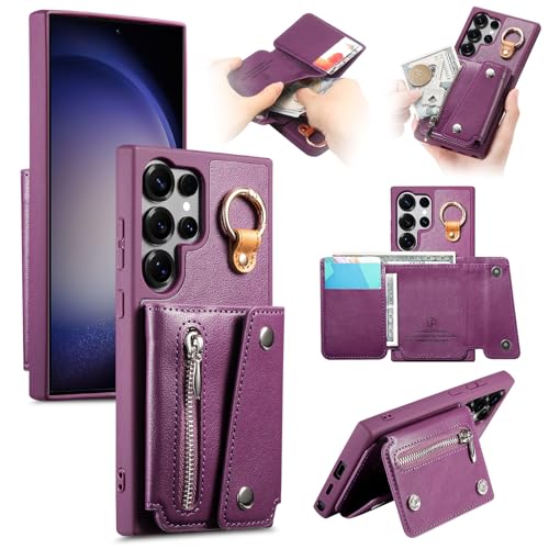 �X�}�z�P�[�X�Ή� Galaxy A17 �P�[�X �J�[�h���[ �w�� ���K����t�� RFID�u���b�L���O ���z�^ �M�����N�V�[ A17 �p�J�o�[ �����O�t�� �c���u�� �X�^���h�@�\ PU���U�[ ���z�t�� �J�[�h���K�J�[�h�|�P�b�g�t�� ������� �ϏՌ� �W�b�p�[
