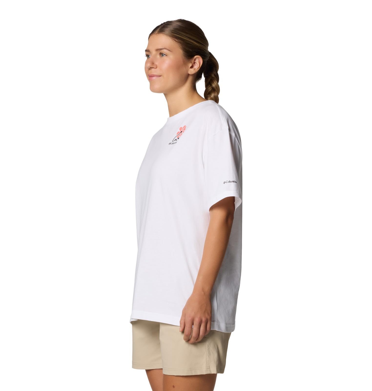 Columbia Rolling Bend Graphic Oversized Tee T-Shirt Oversize Graphique Rolling Bend Femme (Lot de 1)
