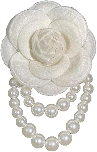 Miniatura 7 de Broche de perlas bohemias para mujeres, adolescentes, niñas, broche de cuello vintage, broches para chal, broches para regalos, borlas de perlas,