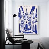 Tamaño del arte en casa: 08×12inch(20×30cm)，12×18inch(30×45cm)，16×24inch(40×60cm)，20×30inch(50×75cm)，24×36inch(60×90cm)，Dos opciones para cada producto, libre de elegir entre enmarcado y sin enmarcar