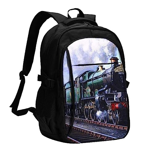 Sac à dos portable locomotive anti-panne de batterie port USB
