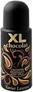 سبراي الجسم بالشوكولاتة XL 0077 للرجال، من اكس ال، 150.0 ملليلتر
