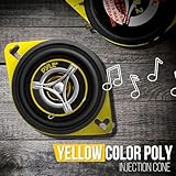 Pyle, 2-Way Car Speaker System, 9cm-120W Stereo Speakers, 4-ohm Sub Sound Speaker, Coaxial Loud Pro Audio, Quick Replacement Component Speaker, Door/Side Panel Mount Compatible, 2pc - Image 3