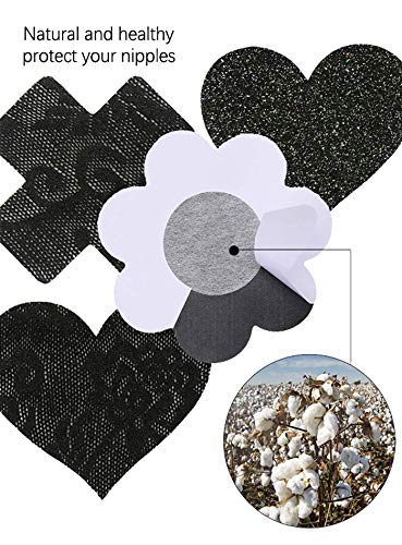 Self adhesive nipple covers -Pasties Breast Petals for Women Lingerie Grade Adhesive Waterproof4