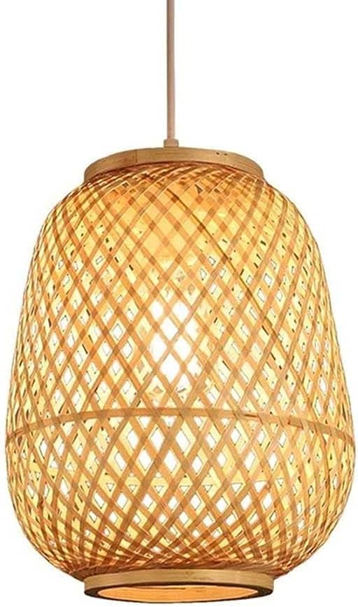 Suspension artisanale 1 lumière douille E27 pour éclairage ciblé cuisine