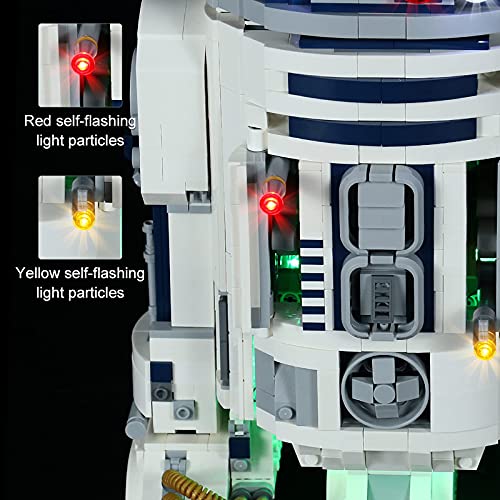 KCGNBQING Lichtsatz für Bausteine Modell, LED-Lichtkit, das mit Lego 75308 kompatibel ist, Nicht Enthalten das Modell… – Bild 6
