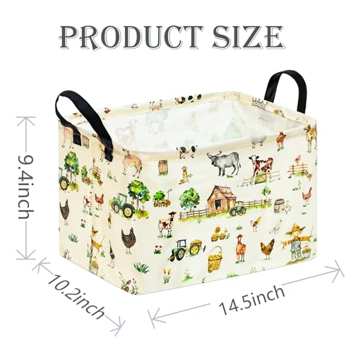 Image of Storage Basket Laundry Clothes Basket Laundry Hamper | Storage Box and Bins Gift Basket with Handles