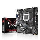SHANGZHAOYUAN H511M PRO LGA 1200 Motherboard for Intel 10th/11th Gen Core i9/i7/i5/i3/Pentium/Celeron Series Processors (M-ATX, Dual-Channel DDR4, SATA 3.0, USB 3.0, NVME M.2, PCIe 3.0, Gigabit LAN)